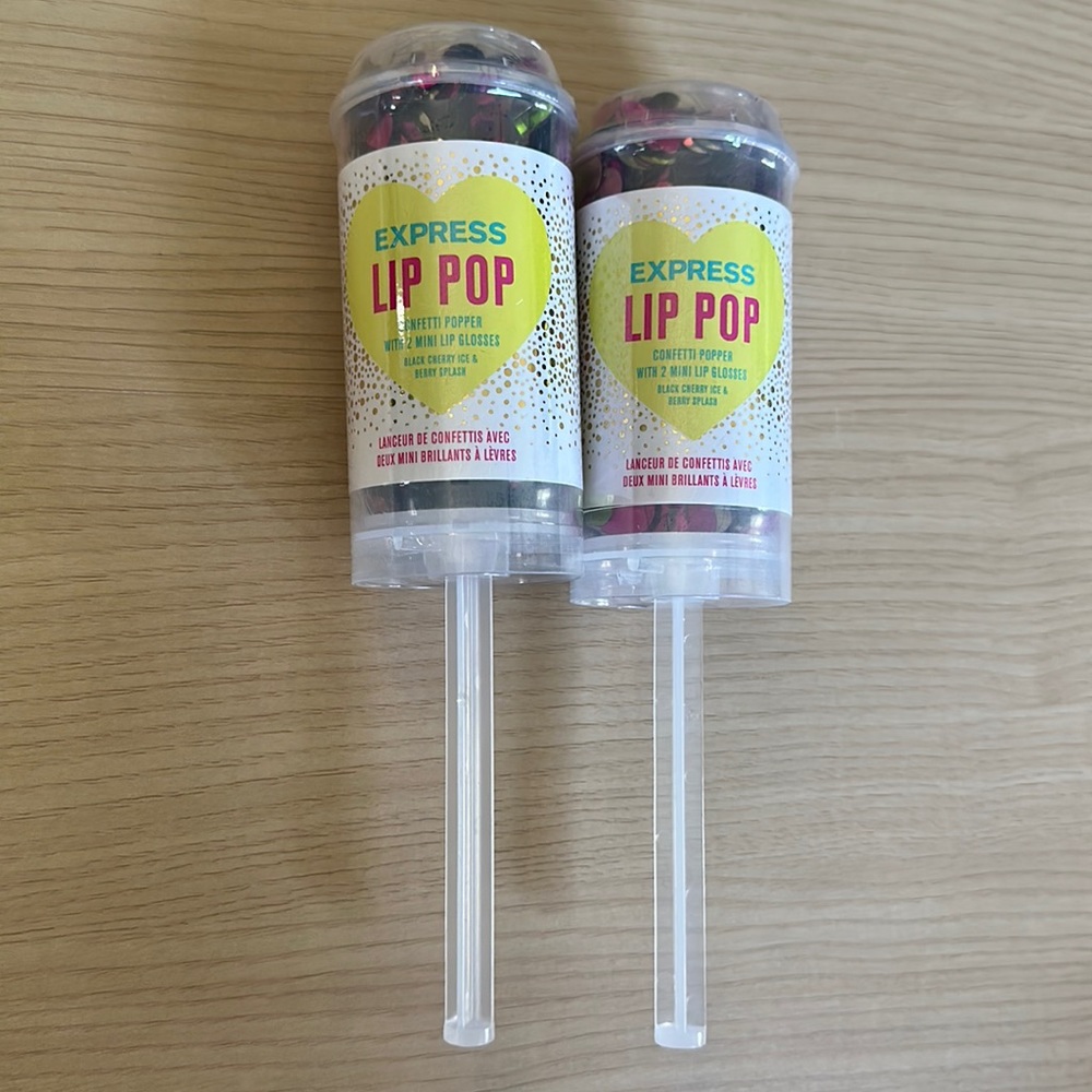 Bundle of 2 Express Lip Pop Confetti Popper
